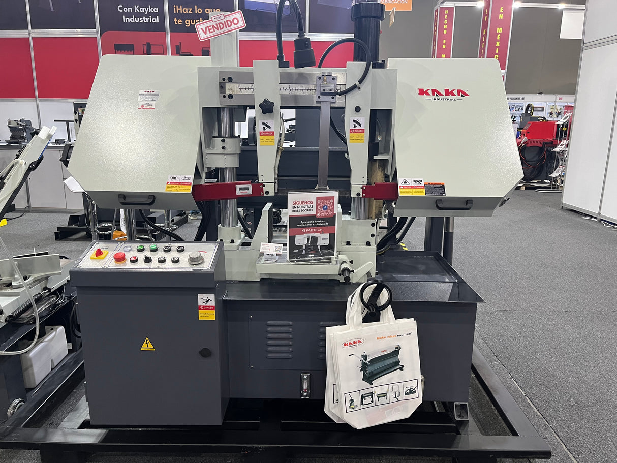 Kaka Industrial TGK-14 Double Column Horizontal Band Saw (230V-60HZ-3PH)