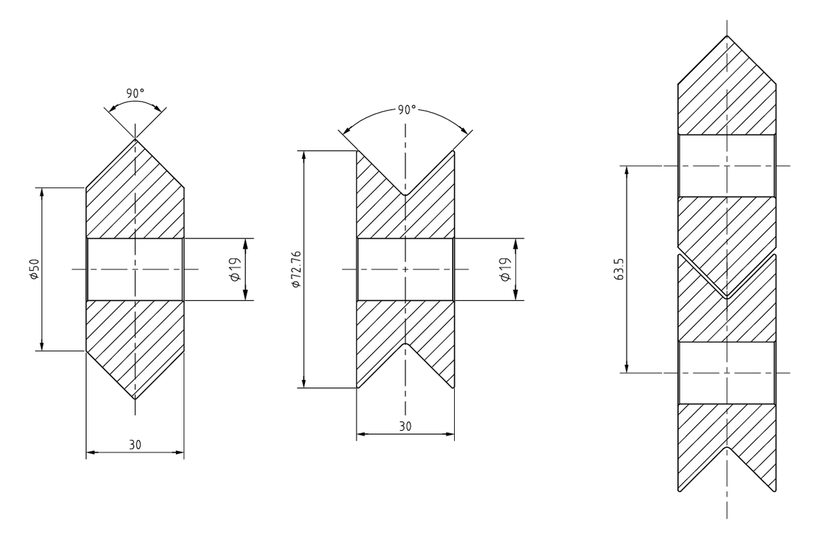 90 ° Flanging  Die Set for 173806 RM-36