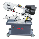 BS-712R 7" Metal Cutting Band Saw Machinery (115V&230V/60HZ/1PH，Prewired 115V)