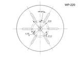 Kaka Industrial WP220 Welding Positioner (110V -60HZ-1PH)