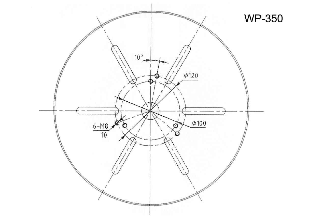 Kaka Industrial WP350 Positionneur de soudage (110V -60HZ-1PH)