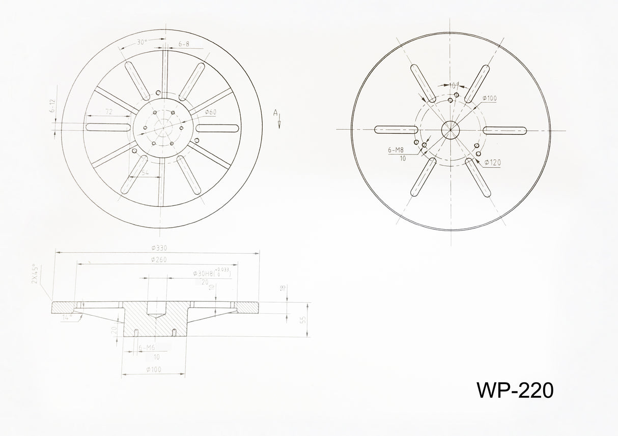 Kaka Industrial WP220 Welding Positioner (110V -60HZ-1PH)