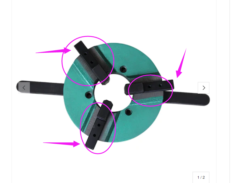 Replacement Chuck jaws for WPC-300