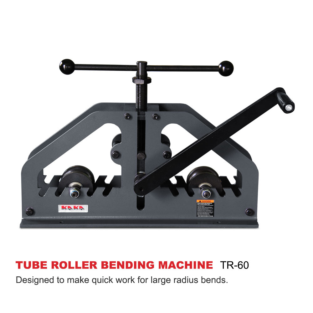 Large radius clearance pipe bender