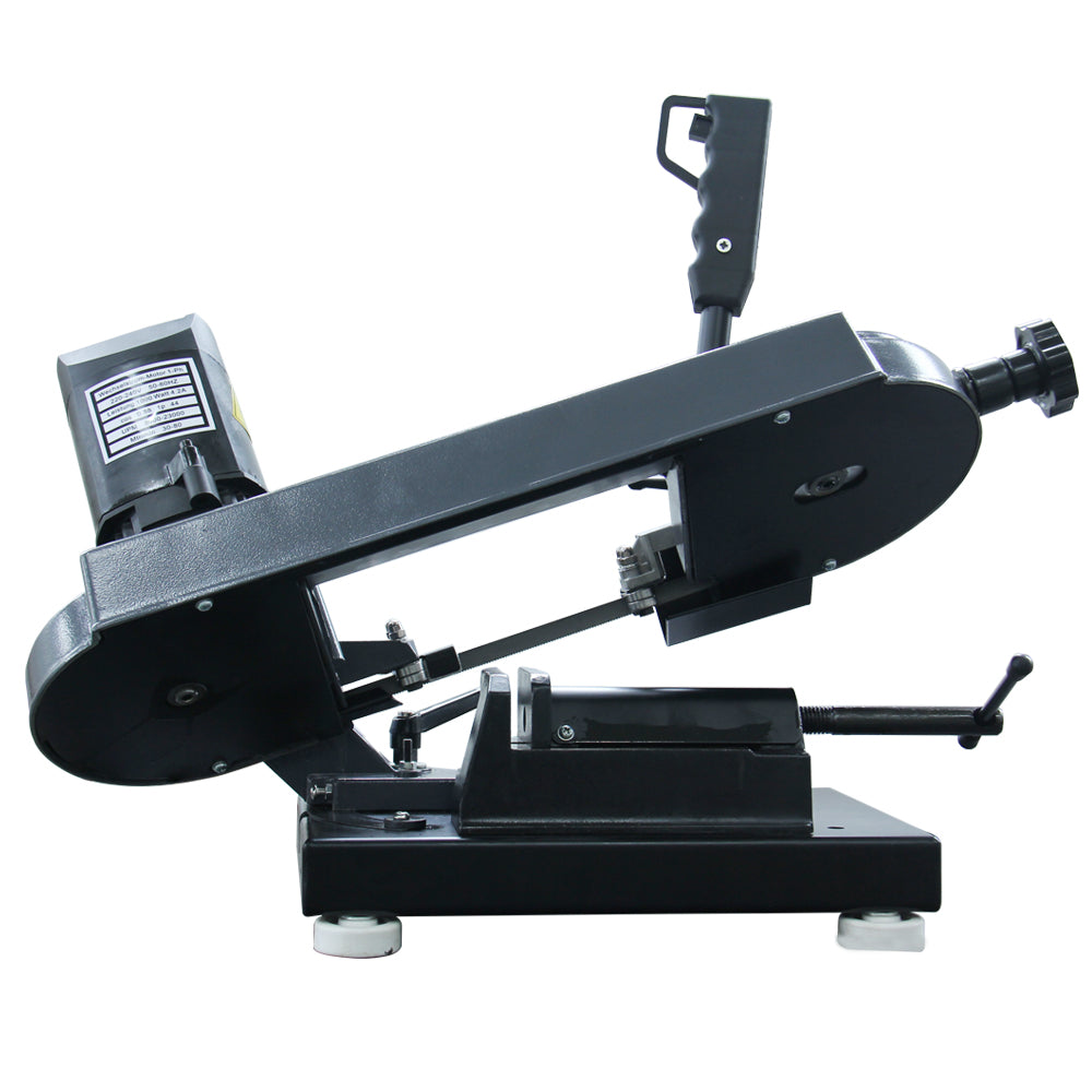 Mini metal store cutting band saw