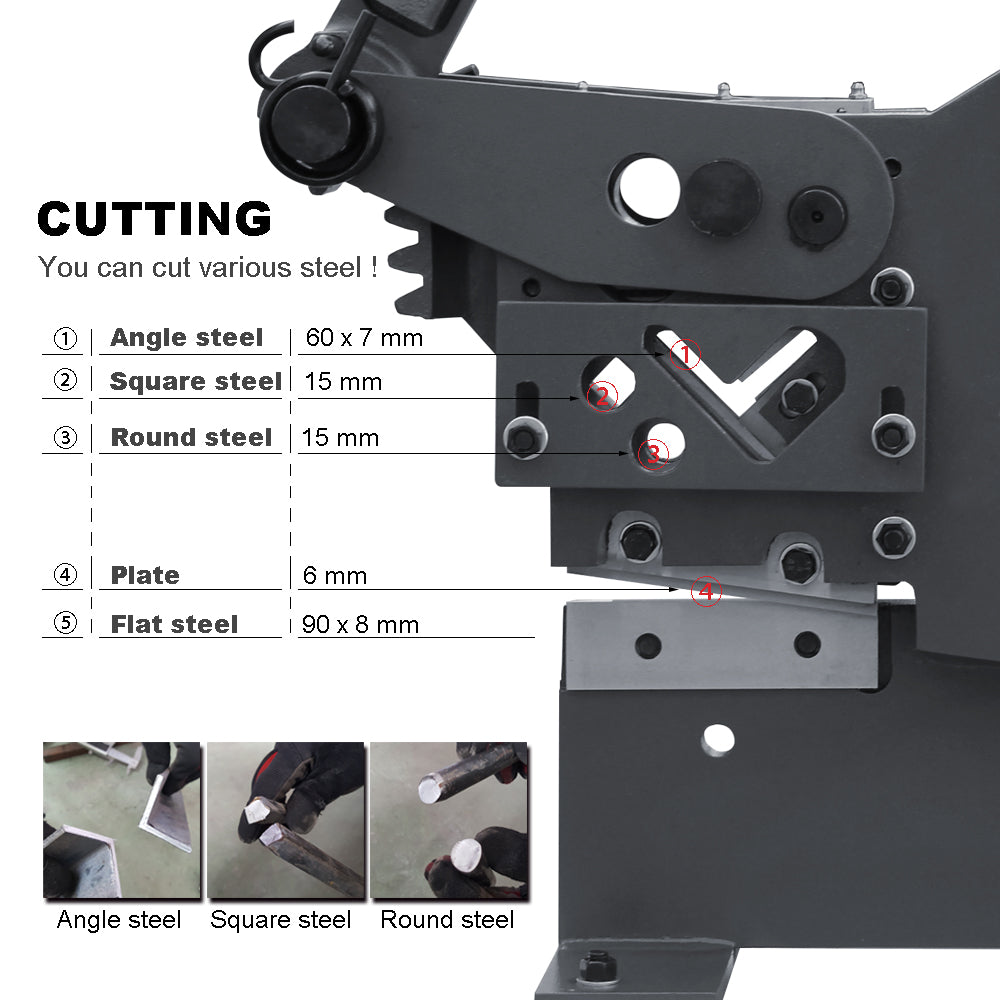 PBS-9 Bar and Section Shear, Metal Working Machine